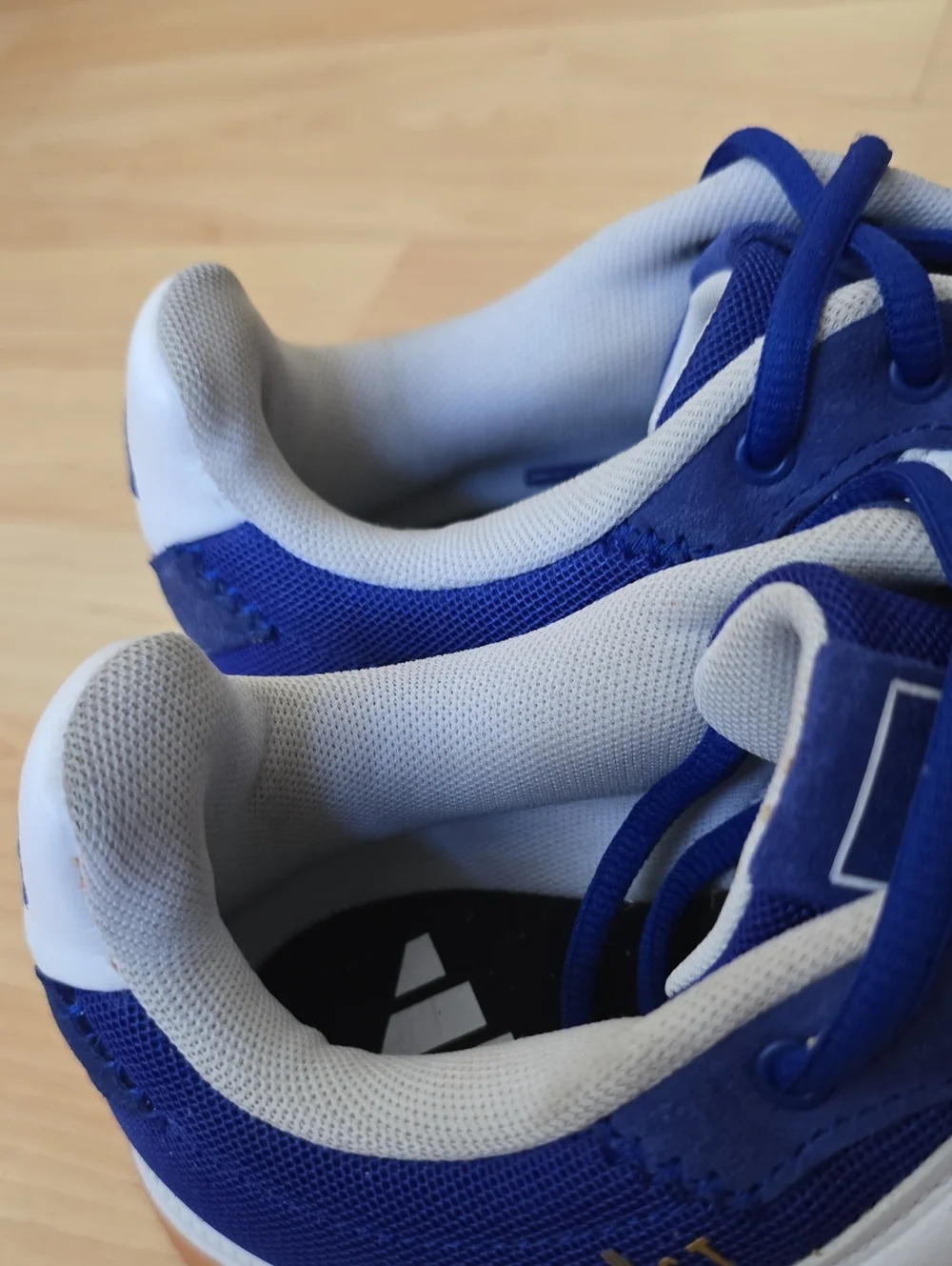Adidas Men's Handball Spezialist Indoor Lucid Blue/White/Lucid Lemon Size 7.5